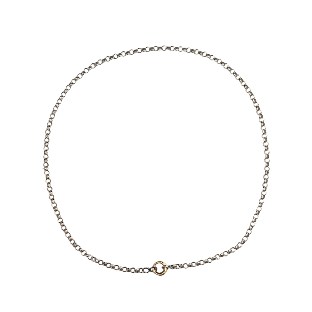 Rolo Chain Charm Necklace