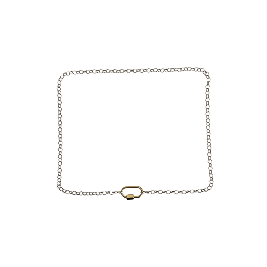 Rolo Chain Charm Necklace